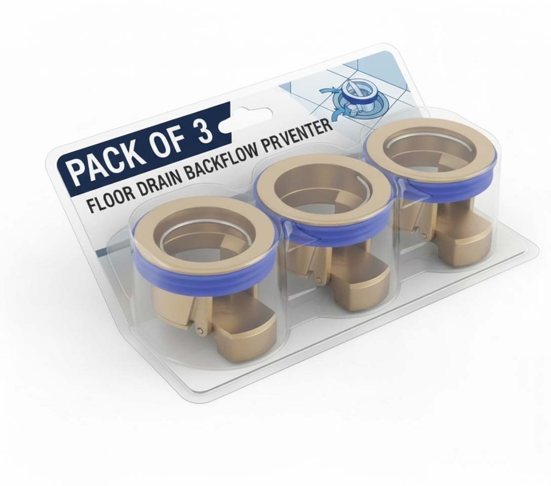 سدادة تصريف المياه - pack de 3